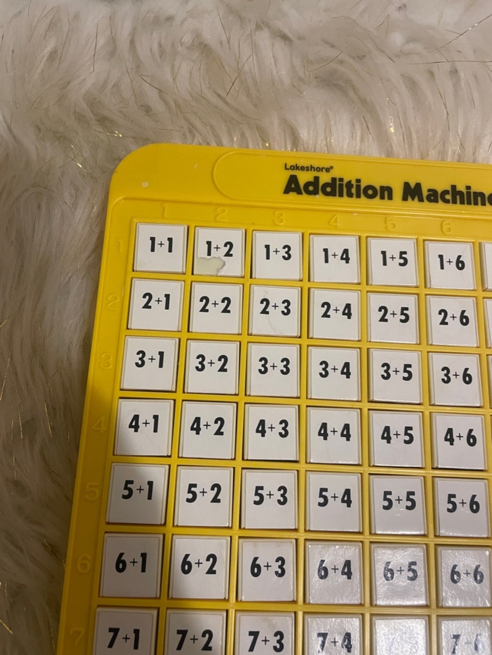Addition Machine - Yellow Educational Math Board - Picture 3 of 5